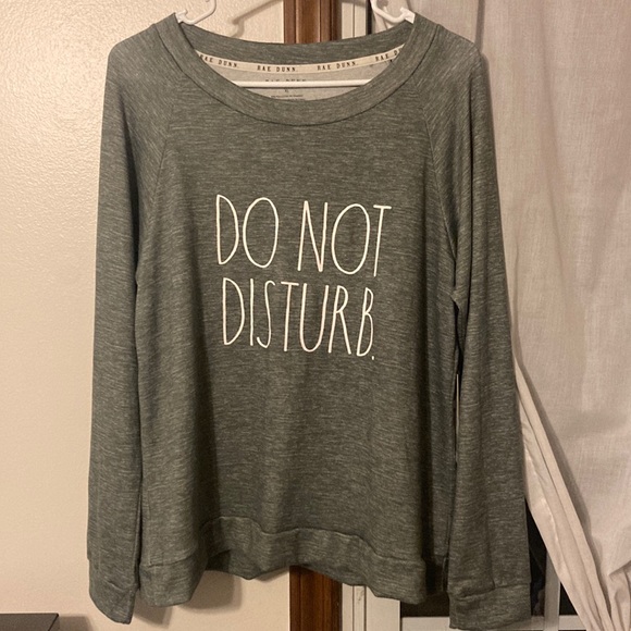 Rae Dunn Tops - Rae Dunn Comfy Long Sleeve DO NOT DISTURB